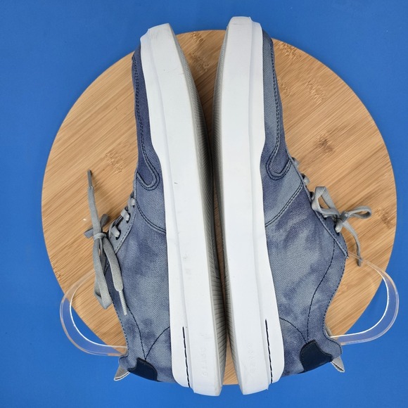 Cole Haan GrandPro Rally Canvas Court Trainers  Blue/Optic White  Men's 10W EUC‎ - Picture 6 of 9